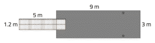 Betongponton HD 3,0x9m med landgång
